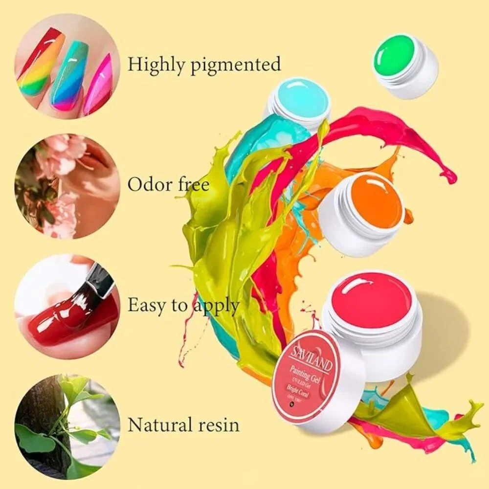 Saviland all-in-one Gel Nail Paint - Picture 6 of 13